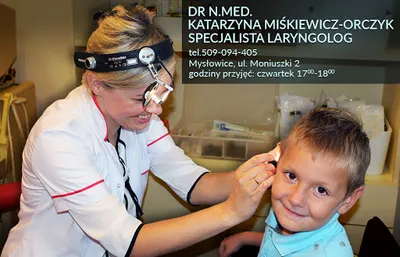 Prywatny Gabinet Laryngologiczny. Dr hab. n. med. Katarzyna Miśkiewicz